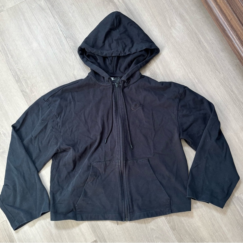 Nike Charcoal Full-Zip Hoodie